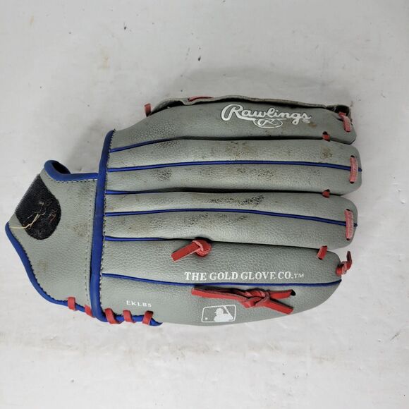 Rawlings Glove Players Series 11 1/2” Baseball WPL115GS Red Blue Grey Lefty R401 - Picture 2 of 15